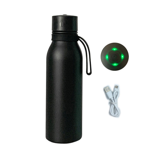 Gourde en acier inoxydable avec stérilisation UV